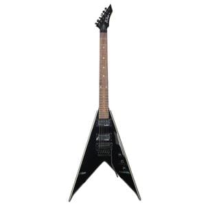 BC Rich JR V SJRVB Black Right Handed Electric Guitar